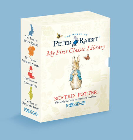 Book cover for Peter Rabbit: My First Classic Library
