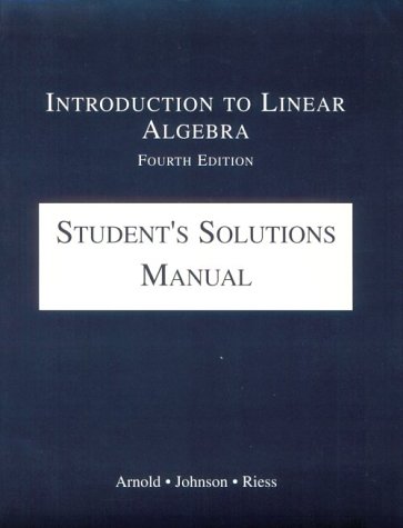 Book cover for Student's Solution Manual