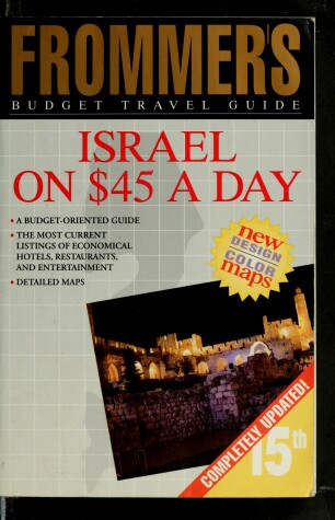 Book cover for Israel on $45 a Day