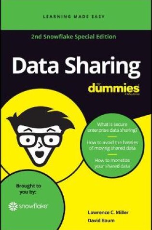 Cover of Data Sharing for Dummies, 2nd Snowflake Special Edition (Custom)