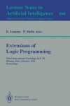 Book cover for Extensions of Logic Programming