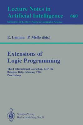 Cover of Extensions of Logic Programming