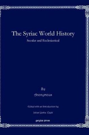 Cover of The Syriac World History