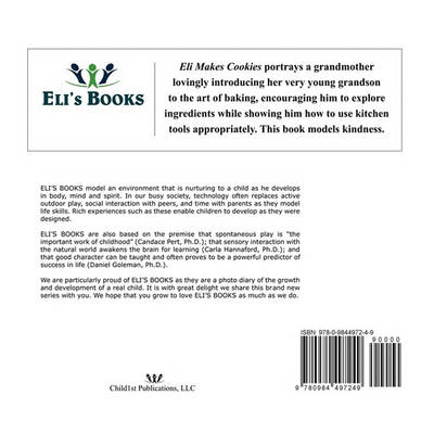 Book cover for Eli Makes Cookies