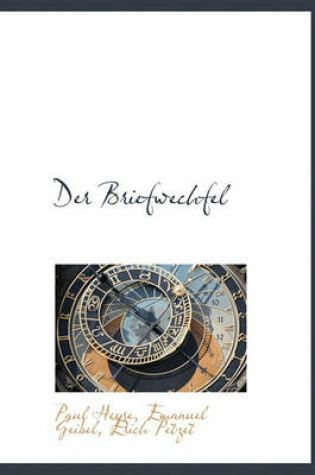 Cover of Der Briefwechfel
