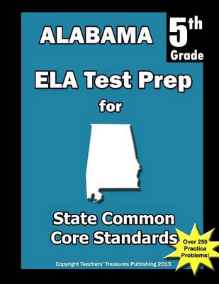 Book cover for Alabama 5th Grade ELA Test Prep