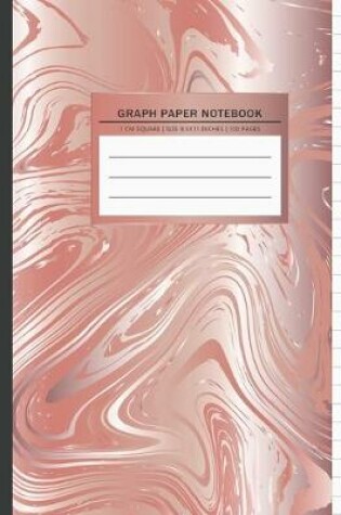 Cover of Graph Paper Notebook 1 CM Square