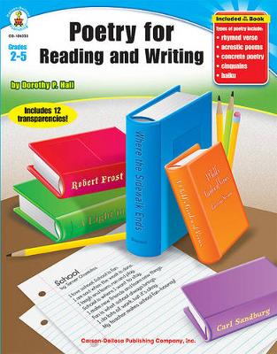 Book cover for Poetry for Reading and Writing, Grades 2 - 5