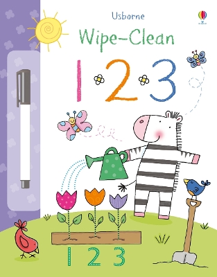 Book cover for Wipe-Clean 123