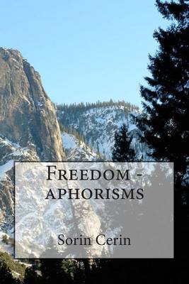 Book cover for Freedom - aphorisms