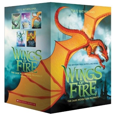 Cover of Wings of Fire The Jade Mountain Prophecy (Box Set)