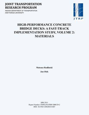 Book cover for High-Performance Concrete Bridge Decks