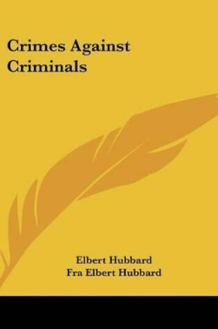 Cover of Crimes Against Criminals