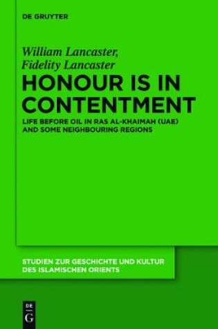 Cover of Honour Is in Contentment