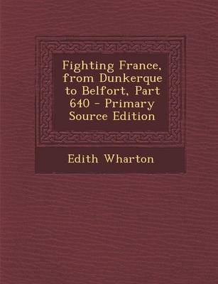 Book cover for Fighting France, from Dunkerque to Belfort, Part 640