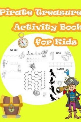 Cover of Pirate Treasure Activity Book for Kids