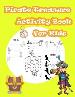 Book cover for Pirate Treasure Activity Book for Kids