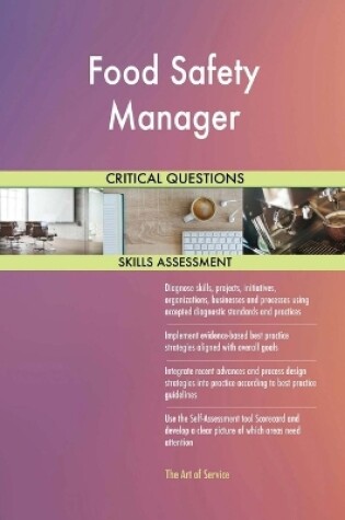 Cover of Food Safety Manager Critical Questions Skills Assessment