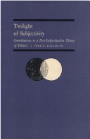 Book cover for Twilight of Subjectivity