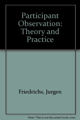 Book cover for Participant Observation