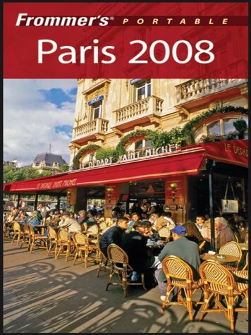 Cover of Frommer's Portable Paris 2008