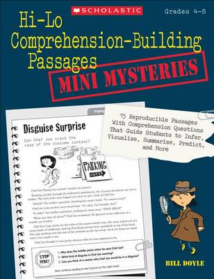 Book cover for Hi-Lo Comprehension-Building Passages: Mini-Mysteries