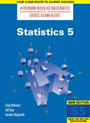 Cover of Heinemann Modular Maths For Edexcel AS/A Level: Statistics 5(S5)