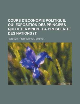 Book cover for Cours D'Economie Politique, Ou (1)