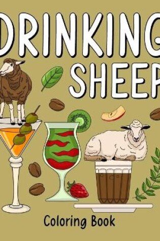 Cover of Drinking Sheep Coloring Book
