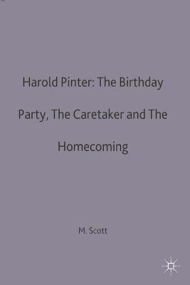 Book cover for Harold Pinter: The Birthday Party, The Caretaker and The Homecoming