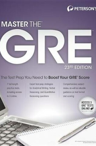 Cover of Master the Gre, 23rd Edition