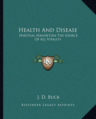 Book cover for Health and Disease