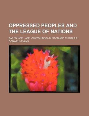 Book cover for Oppressed Peoples and the League of Nations