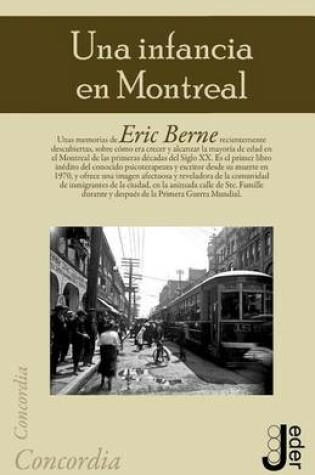 Cover of Una infancia en Montreal