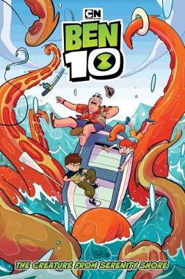 Book cover for Ben 10 Original Graphic Novel: The Creature from Serenity Shore