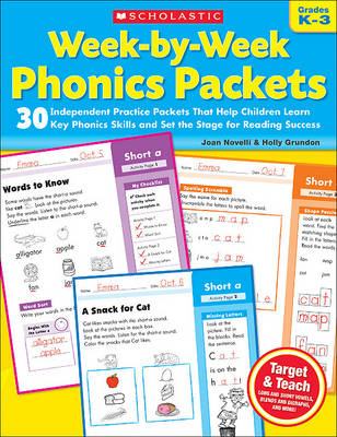 Book cover for Week-By-Week Phonics Packets