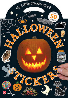 Book cover for My Little Sticker Book: Halloween