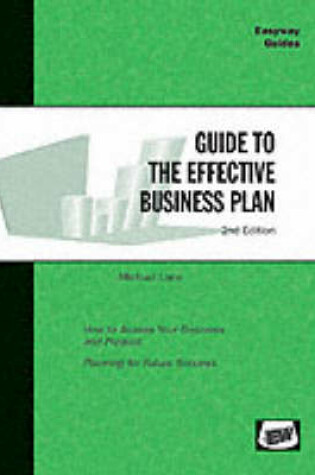 Cover of Guide to the Effective Business Plan