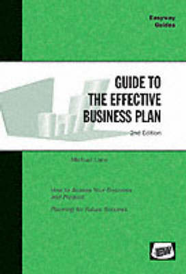 Book cover for Guide to the Effective Business Plan