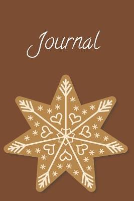 Book cover for Gingerbread Star Journal