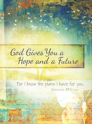 Book cover for God Gives you Hope and a Future: Scripture Journal for Teens