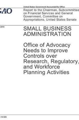 Cover of Small Business Administration