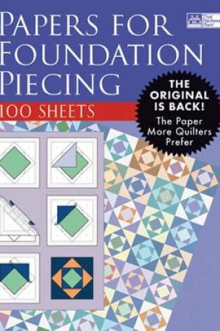 Cover of Papers for Foundation Piecing