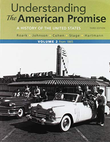 Book cover for Understanding the American Promise, Volume 2 3e & Launchpad for Understanding the American Promise, 3e (6 Month Access)