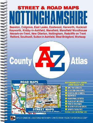 Cover of Nottinghamshire A-Z County Atlas