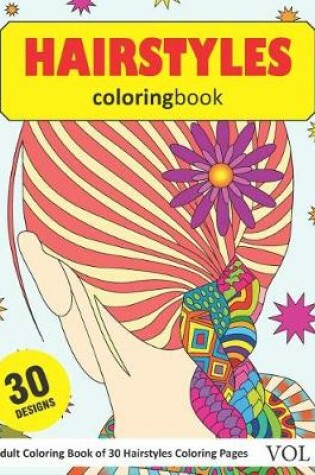 Cover of Hairstyles Coloring Book