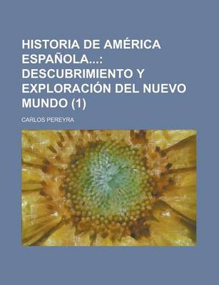 Book cover for Historia de America Espanola (1)