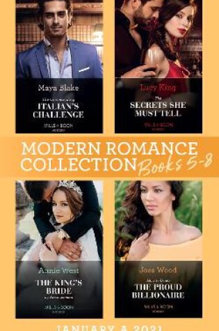 Cover of Modern Romance January 2021 A Books 5-8