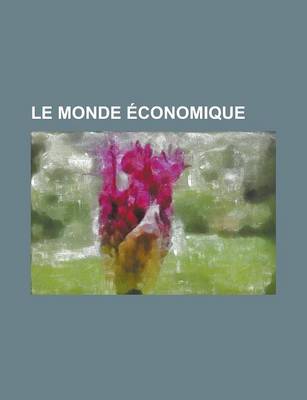 Book cover for Le Monde Economique