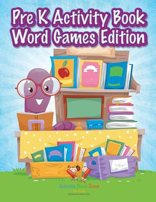 Book cover for Pre K Activity Book Word Games Edition